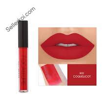 Focallure Waterproof Matte Liquid Lipstick 01 Coquelicot (Fa24) (6gm)